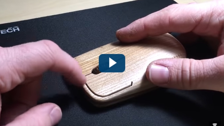 Wooden CNC Mouse